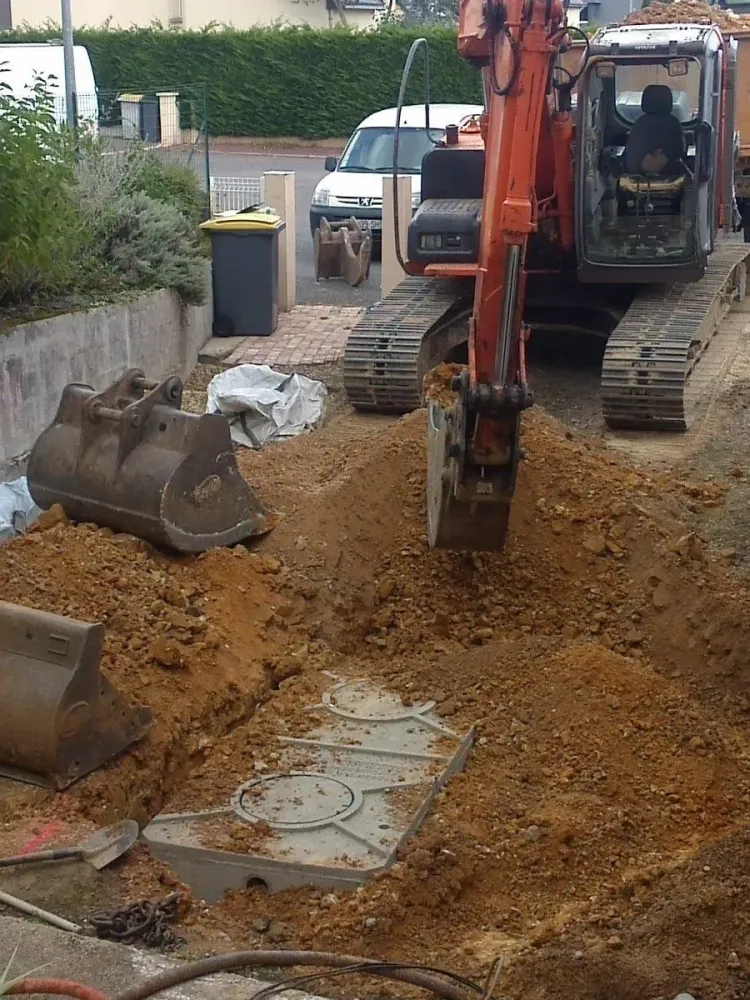 Terrassement à Val d'Anast